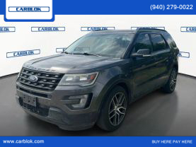 2016 FORD EXPLORER SUV V6, ECOBOOST, TT, 3.5L SPORT SUV 4D