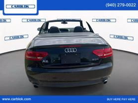 2011 AUDI A5 CONVERTIBLE 4-CYL, TURBO, 2.0 LITER 2.0T PREMIUM CABRIOLET 2D