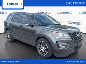 2016 FORD EXPLORER SUV V6, ECOBOOST, TT, 3.5L SPORT SUV 4D