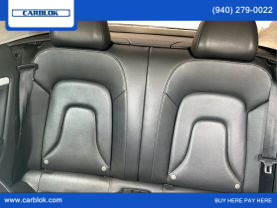 2011 AUDI A5 CONVERTIBLE 4-CYL, TURBO, 2.0 LITER 2.0T PREMIUM CABRIOLET 2D