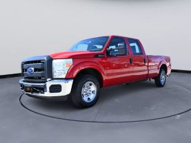 2015 FORD F250 SUPER DUTY CREW CAB PICKUP V8, FLEX FUEL, 6.2 LITER XL PICKUP 4D 8 FT