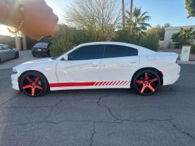 2015 DODGE CHARGER SEDAN V6, 3.6 LITER SE SEDAN 4D at The One Autosales Inc in Phoenix , AZ 85022  33.60461470880989, -112.03641575767358