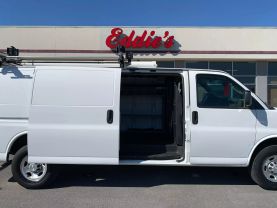 2016 CHEVROLET EXPRESS 3500 EXTENDED UPFITTED CARGO VAN CARGO VANS V8, FLEX FUEL, 6.0 LITER EXTENDED VAN 3D - Eddies Auto Sales