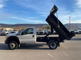 2011 FORD F450 SUPER DUTY REGULAR CAB 9FT DUMP TRUCK DUMP TRUCKS V10, 6.8 LITER 141" W.B. 2D - Eddies Auto Sales