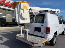 2010 FORD E350 SUPER DUTY 34FT BUCKET VAN VERSALIFT VANTEL 29-N BUCKET TRUCKS V8, 5.4 LITER VAN 3D - Eddies Auto Sales