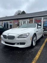 2012 BMW 6 SERIES CONVERTIBLE V8, TWIN TURBO, 4.4 LITER 650I CONVERTIBLE 2D