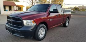 2016 RAM 1500 QUAD CAB PICKUP V8, HEMI, 5.7 LITER TRADESMAN PICKUP 4D 6 1/3 FT at The One Autosales Inc in Phoenix , AZ 85022  33.60461470880989, -112.03641575767358