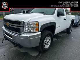 2013 CHEVROLET SILVERADO 2500 HD REGULAR CAB PICKUP V8, FLEX FUEL, 6.0 LITER WORK TRUCK PICKUP 2D 8 FT
