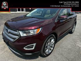 2018 FORD EDGE SUV V6, 3.5 LITER TITANIUM SPORT UTILITY 4D