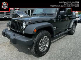 2015 JEEP WRANGLER SUV V6, 3.6 LITER UNLIMITED SPORT SUV 4D