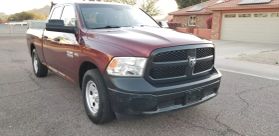 2016 RAM 1500 QUAD CAB PICKUP V8, HEMI, 5.7 LITER TRADESMAN PICKUP 4D 6 1/3 FT at The One Autosales Inc in Phoenix , AZ 85022  33.60461470880989, -112.03641575767358