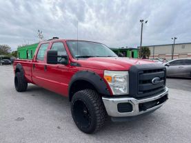 2015 FORD F250 SUPER DUTY CREW CAB PICKUP V8, FLEX FUEL, 6.2 LITER XLT PICKUP 4D 6 3/4 FT