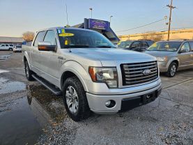 2012 FORD F150 SUPERCREW CAB PICKUP V8, FLEX FUEL, 5.0 LITER XLT PICKUP 4D 5 1/2 FT