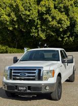2010 FORD F150 SUPER CAB PICKUP V8, FLEX FUEL, 5.4 LITER XL PICKUP 4D 8 FT