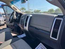 2011 RAM 1500 QUAD CAB PICKUP BLACK AUTOMATIC -  V & B Auto Sales