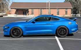 2020 FORD MUSTANG COUPE BLUE AUTOMATIC - Capital City Auto