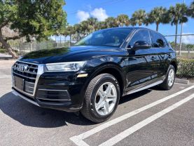 2018 AUDI Q5 SUV 4-CYL, TURBO, 2.0 LITER PREMIUM W/TECHNOLOGY VALUE PKG SPORT UTILITY 4D