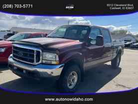 2004 FORD F250 SUPER DUTY CREW CAB PICKUP V8, TURBO DSL 6.0L LARIAT PICKUP 4D 6 3/4 FT
