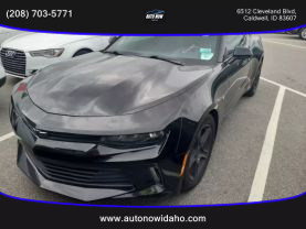 2018 CHEVROLET CAMARO COUPE 4-CYL, TURBO, 2.0 LITER LT COUPE 2D