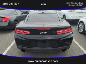 2018 CHEVROLET CAMARO COUPE 4-CYL, TURBO, 2.0 LITER LT COUPE 2D