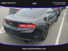 2018 CHEVROLET CAMARO COUPE 4-CYL, TURBO, 2.0 LITER LT COUPE 2D