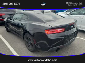 2018 CHEVROLET CAMARO COUPE 4-CYL, TURBO, 2.0 LITER LT COUPE 2D