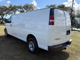2016 CHEVROLET EXPRESS 3500 CARGO VAN V8, FLEX FUEL, 6.0 LITER EXTENDED VAN 3D