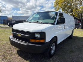 2016 CHEVROLET EXPRESS 3500 CARGO VAN V8, FLEX FUEL, 6.0 LITER EXTENDED VAN 3D