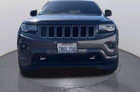 2015 JEEP GRAND CHEROKEE SUV V6, FLEX FUEL, 3.6 LITER OVERLAND SPORT UTILITY 4D