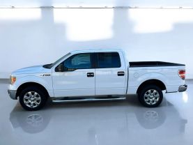 2013 FORD F150 SUPERCREW CAB PICKUP V6, FLEX FUEL, 3.7 LITER XLT PICKUP 4D 5 1/2 FT