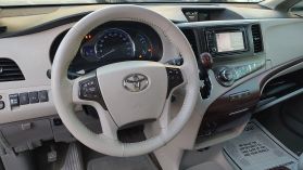 2014 TOYOTA SIENNA VAN V6, 3.5 LITER XLE MINIVAN 4D