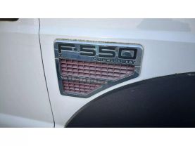 2008 FORD F550 SUPER DUTY CREW CAB & CHASSIS CAB CHASSIS V8, TURBO DSL 6.4L 176" W.B. 4D