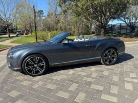 2013 BENTLEY CONTINENTAL CONVERTIBLE V8, TWIN TURBO, 4.0 LITER GTC CONVERTIBLE 2D
