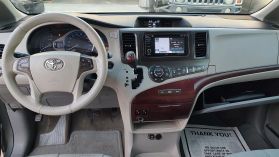 2014 TOYOTA SIENNA VAN V6, 3.5 LITER XLE MINIVAN 4D