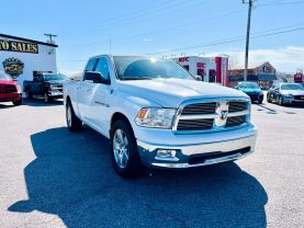 2012 RAM 1500 QUAD CAB PICKUP V8, HEMI, 5.7 LITER BIG HORN PICKUP 4D 6 1/3 FT