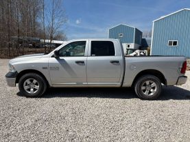 2014 RAM 1500 CREW CAB PICKUP V8, HEMI, 5.7 LITER TRADESMAN PICKUP 4D 5 1/2 FT at T&T Repairables - used car dealership in Spencer, Indiana.