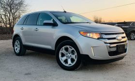 2012 FORD EDGE SUV V6, 3.5 LITER SEL SPORT UTILITY 4D
