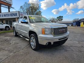 2011 GMC SIERRA 1500 CREW CAB PICKUP V8, FLEX FUEL, 5.3 LITER SLE PICKUP 4D 5 3/4 FT