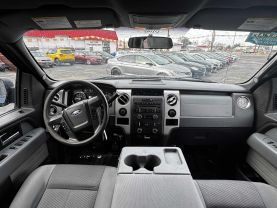 2013 FORD F150 SUPERCREW CAB - V8, FLEX FUEL, 5.0 LITER XLT PICKUP 4D 5 1/2 FT
