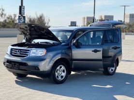 2012 HONDA PILOT SUV V6, I-VTEC, 3.5 LITER LX SPORT UTILITY 4D
