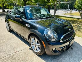 2012 MINI CONVERTIBLE CONVERTIBLE 4-CYL, TURBO, 1.6 LITER COOPER S CONVERTIBLE 2D