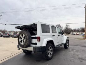2017 JEEP WRANGLER UNLIMITED SUV V6, 3.6 LITER SAHARA SPORT UTILITY 4D