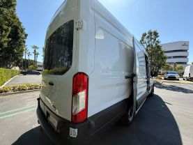 2015 FORD TRANSIT 350 VAN CARGO V6, FLEX FUEL, 3.7 LITER EXTENDED LENGTH HIGH ROOF W/SLIDING SIDE DOOR VAN 3D