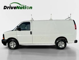 2017 CHEVROLET EXPRESS 3500 CARGO CARGO V8, FLEX FUEL, 6.0 LITER REGULAR VAN 3D