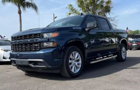 2022 CHEVROLET SILVERADO 1500 LIMITED CREW CAB PICKUP BLUE AUTOMATIC -  V & B Auto Sales