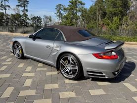 2008 PORSCHE 911 CONVERTIBLE 6-CYL, TURBO, 3.6 LITER TURBO CABRIOLET 2D