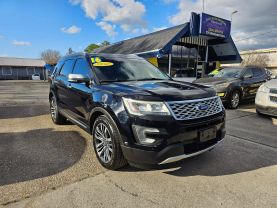 2016 FORD EXPLORER SUV V6, ECOBOOST, TT, 3.5L PLATINUM SPORT UTILITY 4D