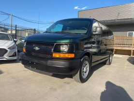 2014 CHEVROLET EXPRESS 1500 PASSENGER PASSENGER V8, FLEX FUEL, 5.3 LITER LS VAN 3D at Motors On Wheels - used car dealership in Houston, Texas.
