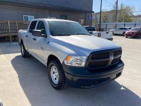 2016 RAM 1500 CREW CAB PICKUP V6, FLEX FUEL, 3.6 LITER TRADESMAN PICKUP 4D 5 1/2 FT at Motors On Wheels - used car dealership in Houston, Texas.