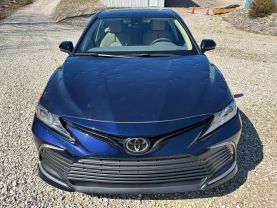 2022 TOYOTA CAMRY SEDAN 4-CYL, 2.5 LITER LE SEDAN 4D at T&T Repairables - used car dealership in Spencer, Indiana.